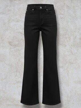 Cubus‎ Curve High Rise Bootcut Black Jeans 30